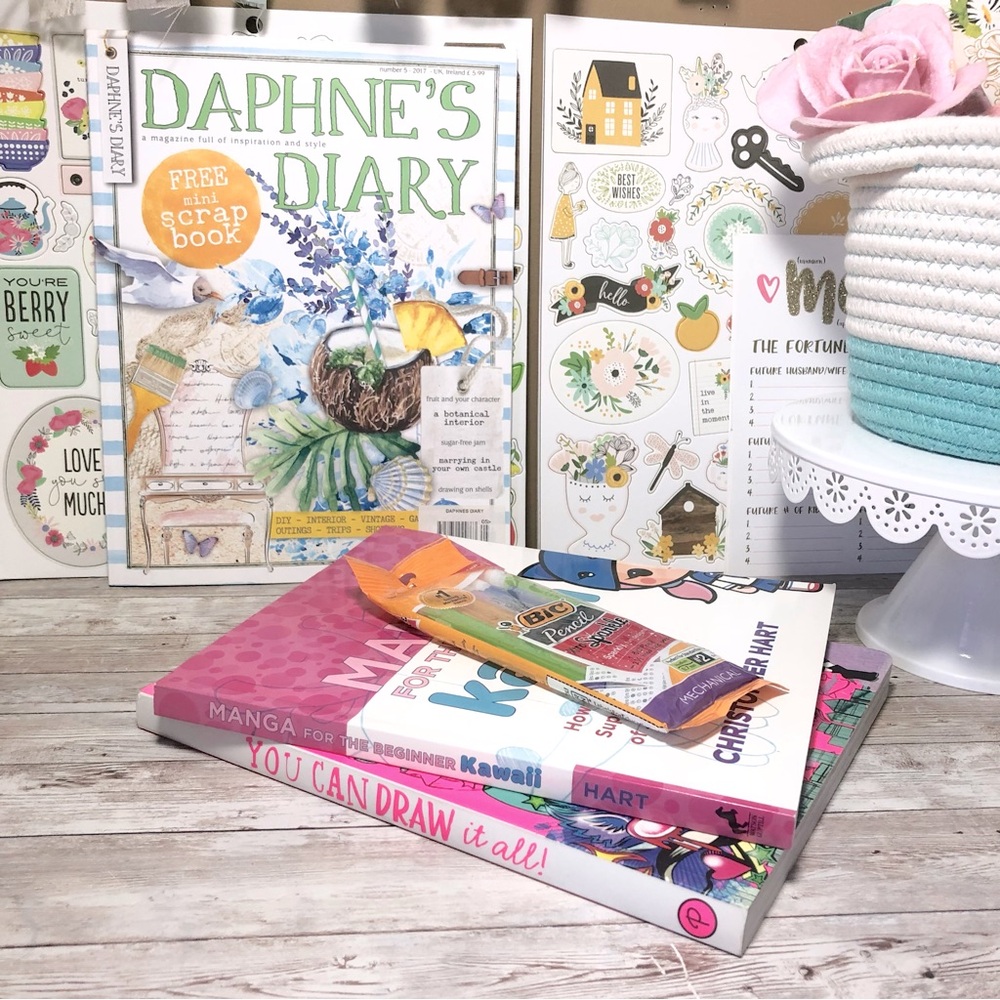 You Can Draw It All & Manga For The Beginner Kawaii Drawing Books & Pencils Lot - Picture 2 of 16